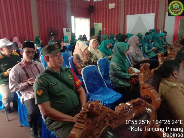 Babinsa Kelurahan Barat hadiri kegiatan Lomba PKK Kecamatan, Selasa (27/06/2023)