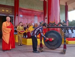 Serda M Chaniago Hadiri Peresmian Pagoda Sata Sahasra Buddha Oleh Dirjen Binmas Agama Buddha Kemenag RI