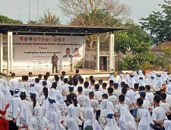 Pelajar SMKN 1 Tanjungpinang diberikan Materi PBB dan Penguatan Profil Pancasila Oleh Danramil 01 Kota