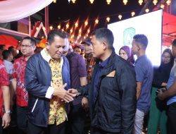 Danlanud RHF Tanjungpinang Beserta Istri Hadiri Dan Kunjungi Bazar Imlek 2575