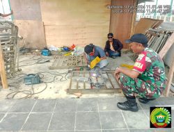 Serma M Dian Lakukan Pengecekan Pengerjaan Rehab Pelantar Pelangi