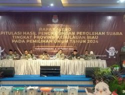 Selama Tiga Hari, KPU Kepri Gelar Rapat Pleno Rekapitulasi Penghitungan Suara