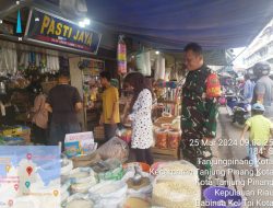 Pengecekan Harga Sembako di Pasar Baru Tanjungpinang Kota