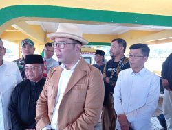 Babinsa Penyengat Monitoring Kunjungan Ridwan Kamil Di Pulau Penyengat