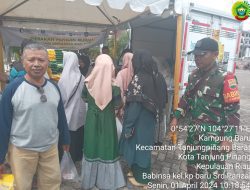 Serda Parizal Monitoring Bazar Sembako Murah Ramadhan