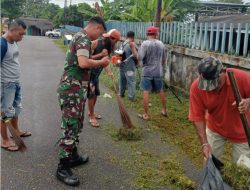 Tumbuhkan Rasa Semangat, Serda Hardiansyah Ajak Goro Bersama