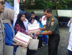 Pasi Ops Kodim 0315 Tanjungpinang Ikuti Donor Darah Dari FBN Kepri