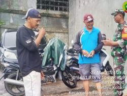 Serda Handi Rustanto Ajak Warga Lakukan Gotong Royong