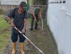 Serda Parizal Lakukan Gotong Royong Bersama Warga Binaan