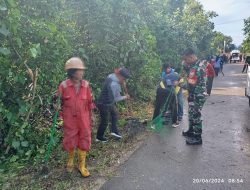 Babinsa Kampung Bugis Ikuti Goro Bersama OPD