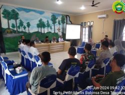 Koramil 02 Bintim, Babinsa Toapaya Hadiri FGD Umrah