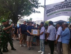 Dua Orang Personil Koramil 01 Kota Lakukan Beberapa Kegiatan