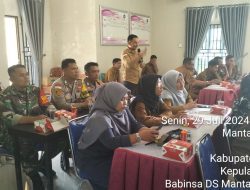 Babinsa Mantang Koramil 02 Bintim Ikuti Siskuedes