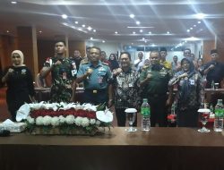 Danramil 01 Kota Hadiri Rakor Pembinaan Ancaman Narkoba