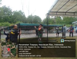 Babnisa Air Raja Bantu Persiapan Lomba Agustusan