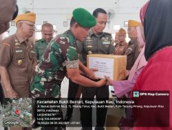 Dandim 0315 Tanjungpinang Serahkan Bantuan Sembako Kepada Veteran