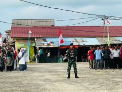 Babinsa Mapur Koramil 02 Bintim Ikuti Upacara HUT RI