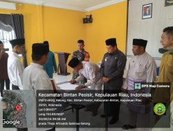 Babinsa Desa Kelong Koramil 02 Bintim Hadiri PAW BPD