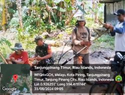 Jaga Lingkungan Sehat, Babinsa MKP Goro Bersama Warga