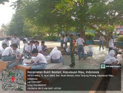 Babinsa TAS Berikan Nasehat Kepada Siswa SMAN 4 Tanjungpinang