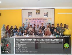 Babinsa Kelong Koramil 02 Bintim Hadiri Pembentukan Pengurus Baru BUMDES