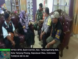 Bersama Pihak Terkait, Babinsa Bukit Cermin Komsos Dengan PPS