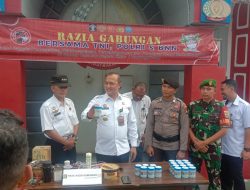 Babinsa Tanjungpinang Barat Ikuti Razia Gabungan Rutan Tanjungpinang