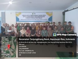 Babinsa Tanjungpinang Barat Hadiri Lokmin Lintas Sektor