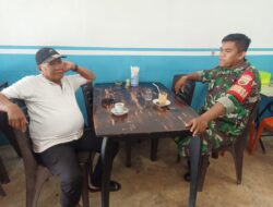 Bersama Ketua RT, Babinsa Sei Jang Bahas Keamanan Wilayah